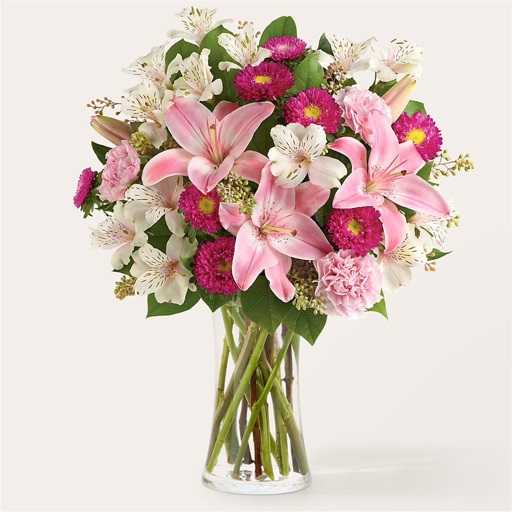 Feeling Fuchsia Bouquet – Weatherford Florist, Weatherford TX