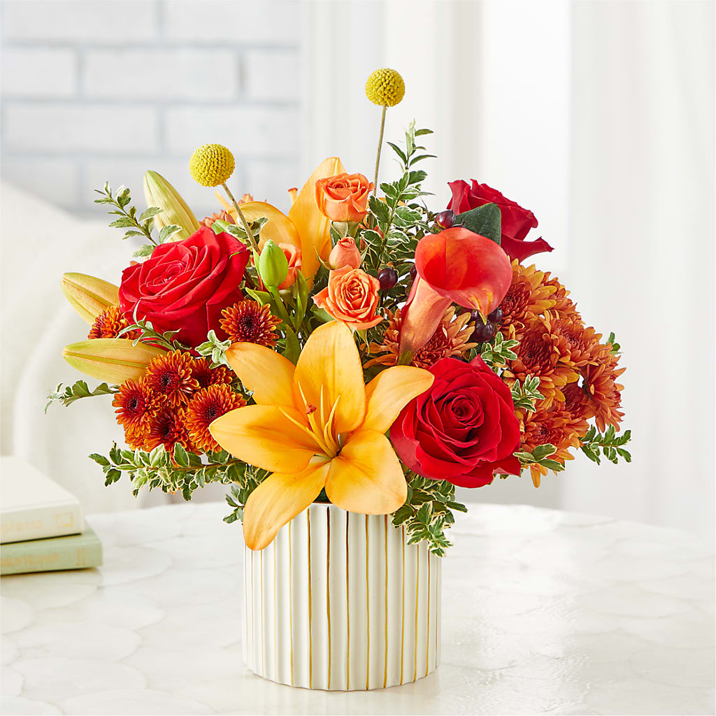 Scarlet Skies Bouquet –  Weatherford Florist, Weatherford TX