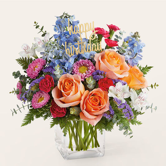 Birthday Bash Bouquet –  Weatherford Florist, Weatherford TX