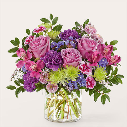 Glass Half Full Bouquet –  Weatherford Florist, Weatherford TX