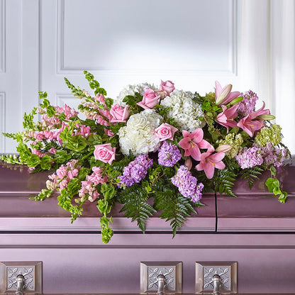Life's Gratitude Casket Spray –  Weatherford Florist, Weatherford TX